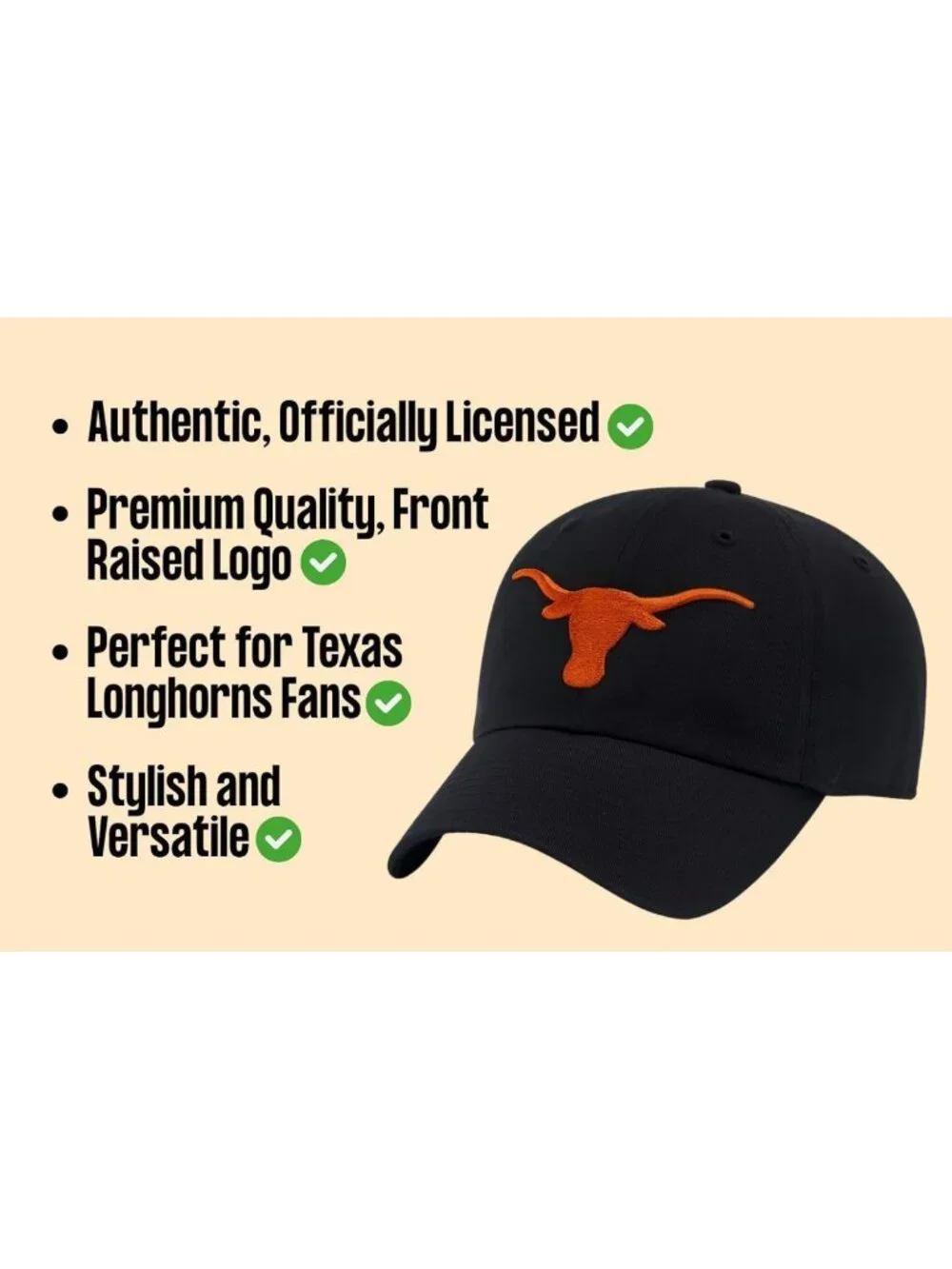 Classic Black MVP Hat - Adjustable Embroidered Cap with University Logo, Perfect